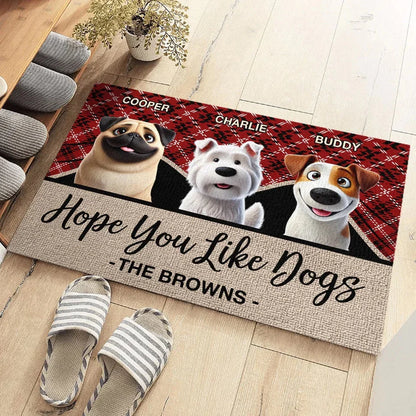 Doormat detail view for Dog Lovers