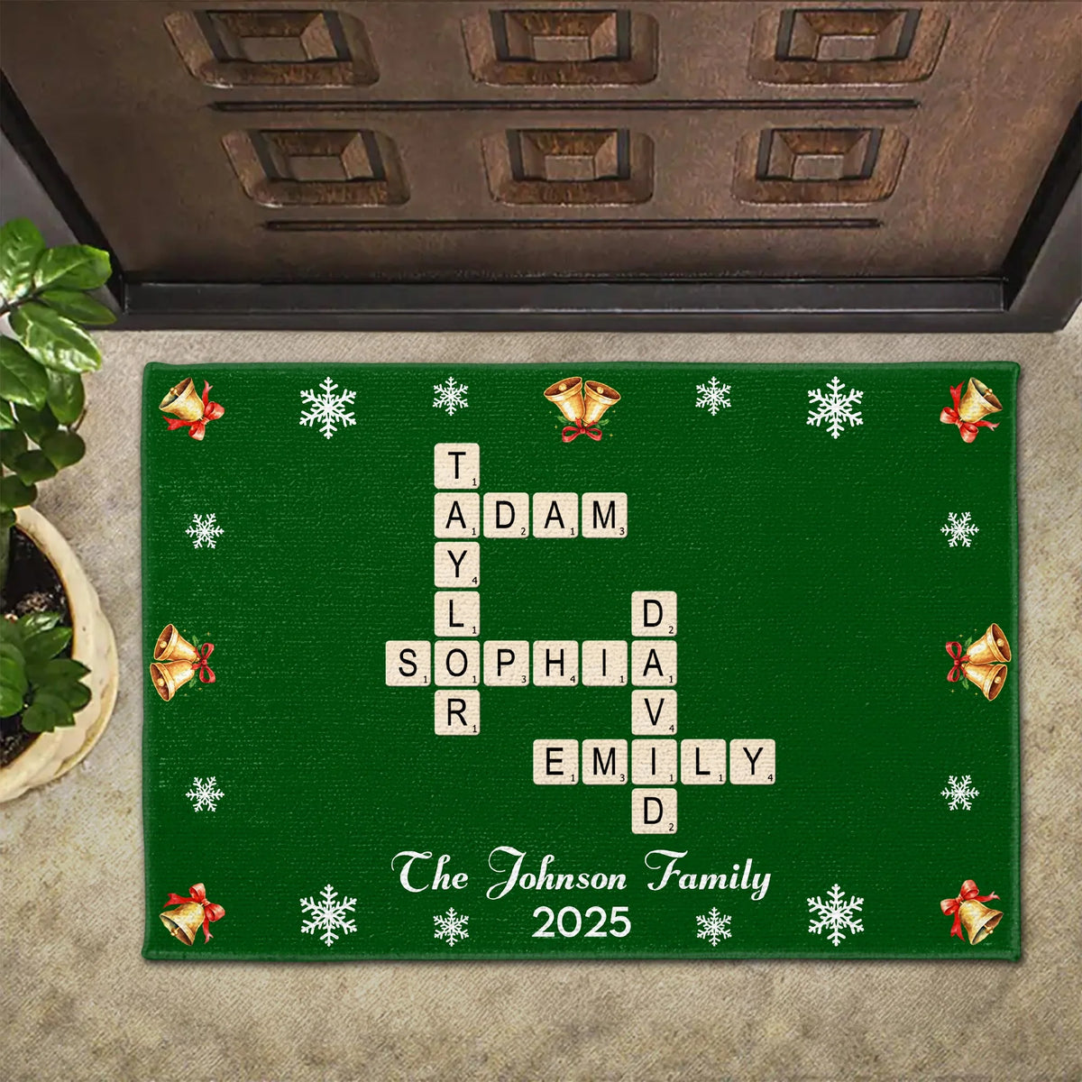 The Johnson Family, Snowflakes and Gifts