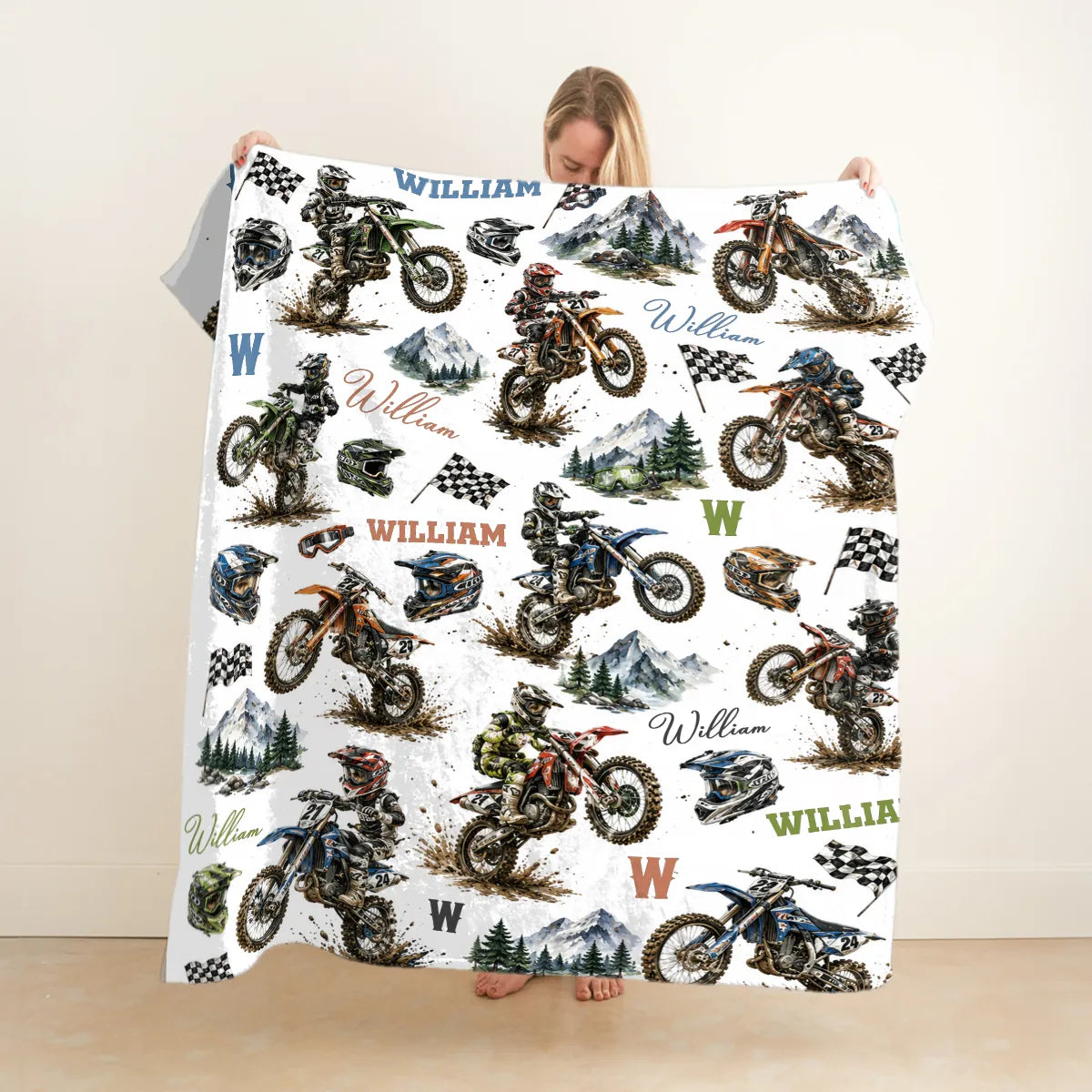 Blanket detail view for Son/Grandson