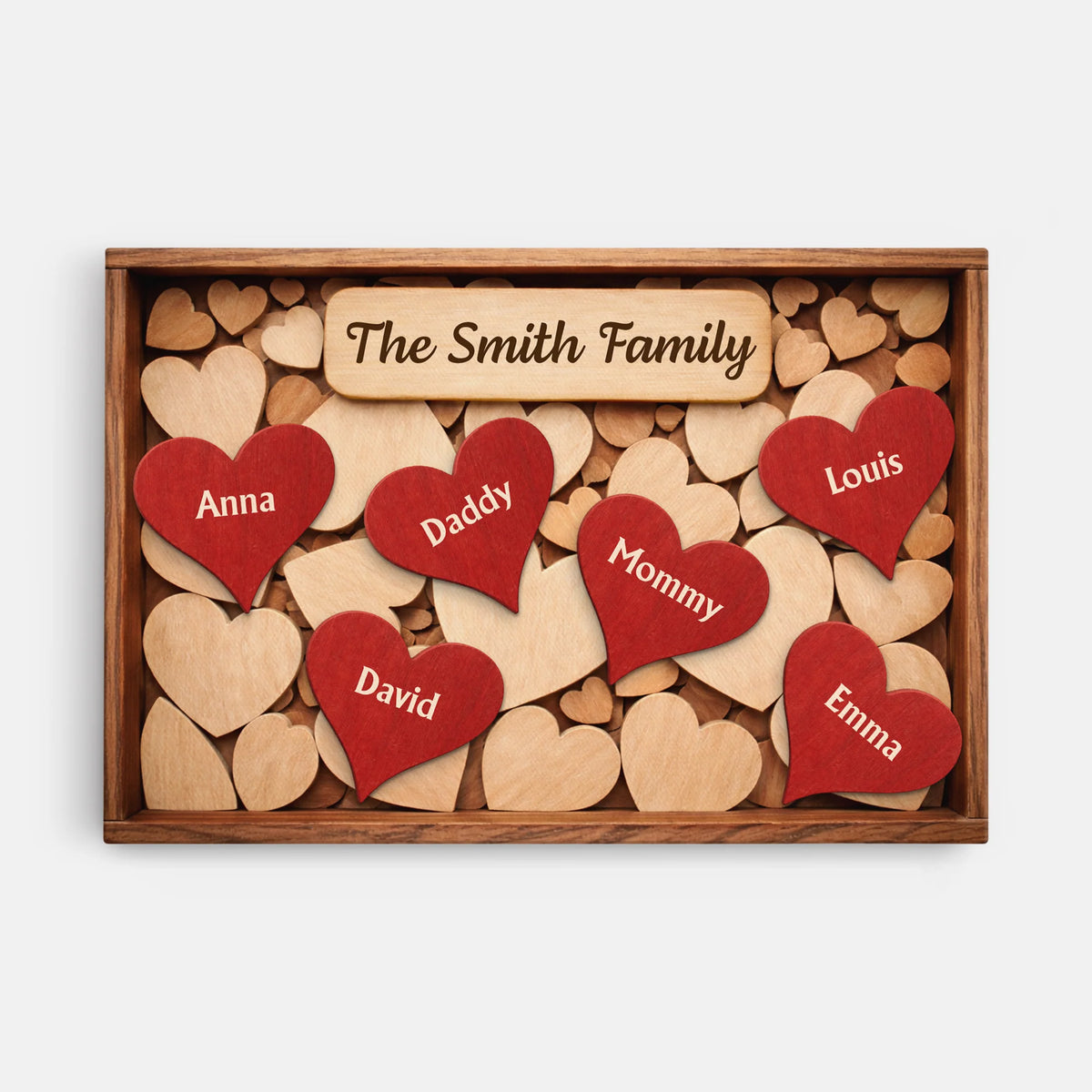 Custom Family Name Canvas / Poster - Personalized Wall Art Gift