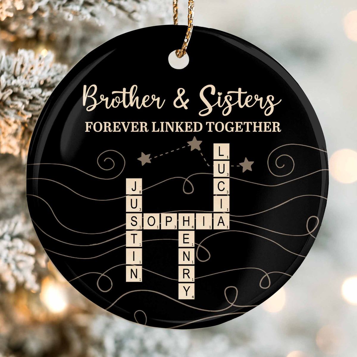 Brother & Sisters Forever Linked Together, Crossword Design