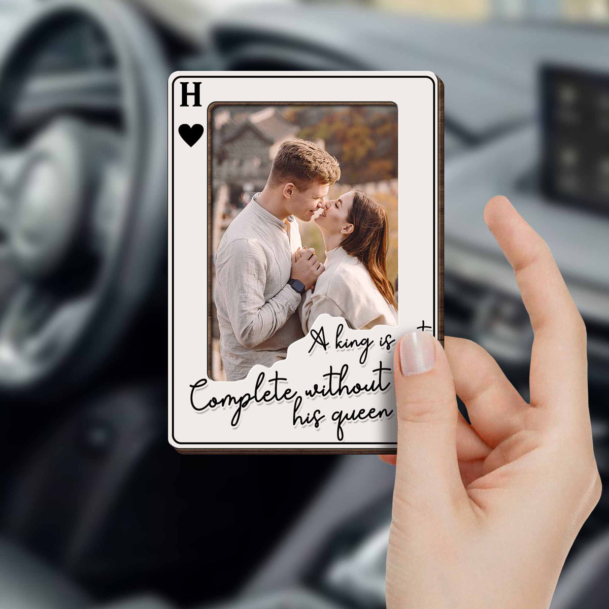A King is Not Complete Without His Queen, Playing Cards Design