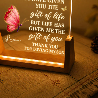 Custom Daughter In Law Night Light for Daughter-in-Law / Son-in-Law image 6