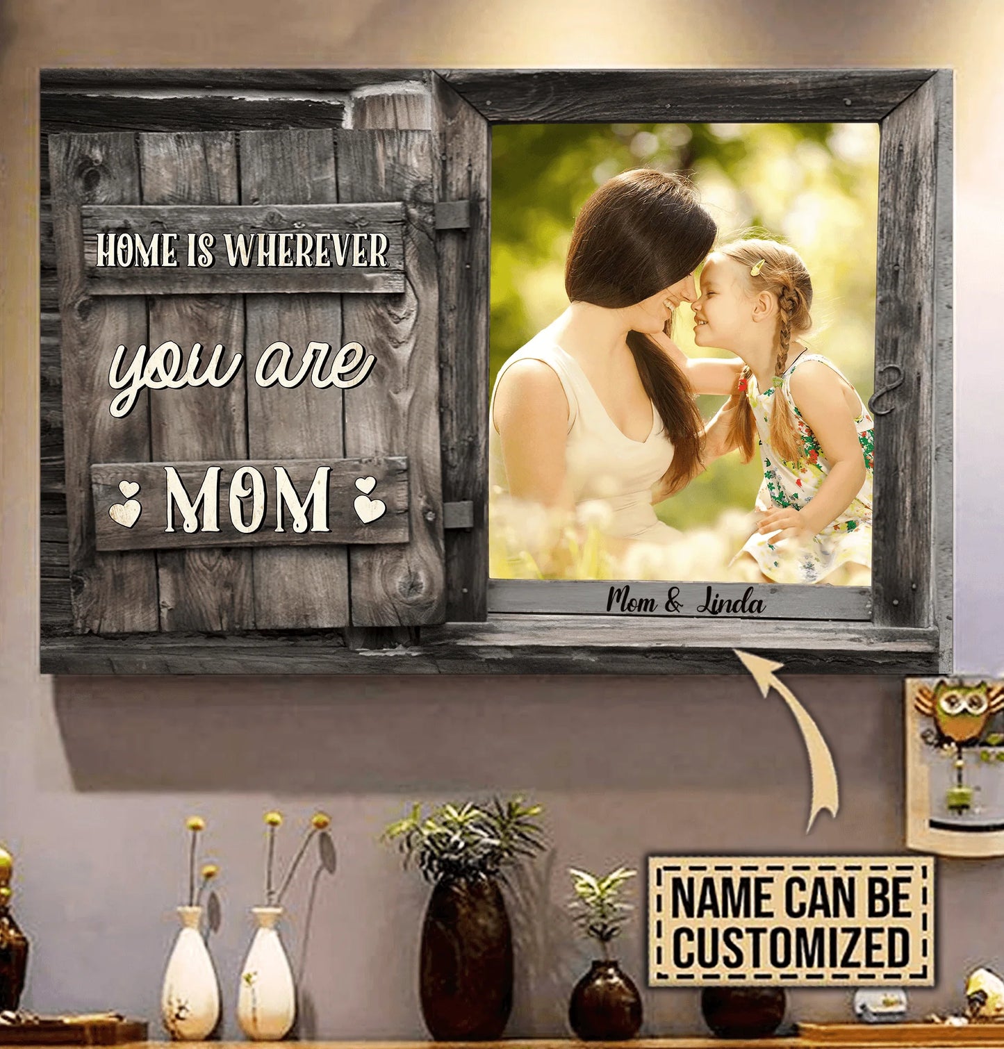 Gift for Mother Personalized Mother Poster, Personalized Gift for Mom, Mama, Parents, Mother, Grandmother - PT044PS06 - PRINTS10 (formerly Best Memorial Gifts)