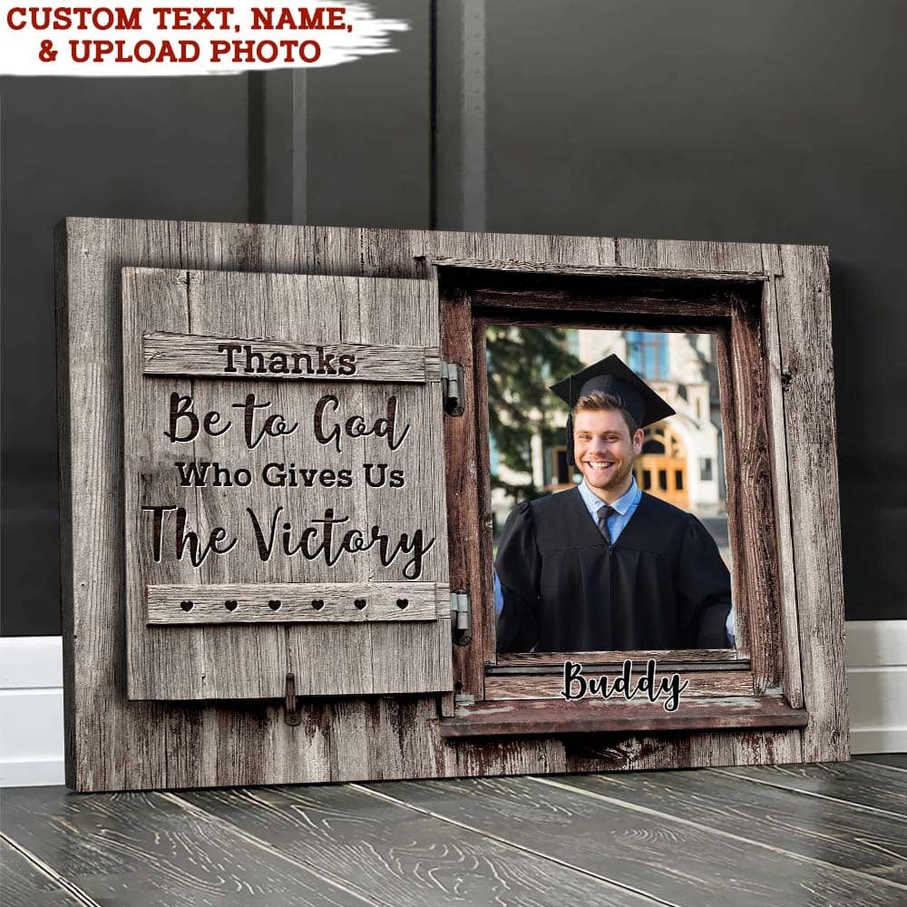 PRINTS10 Upload Image Graduation Canvas HN590