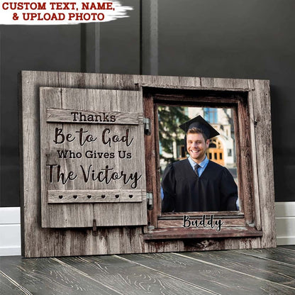 PRINTS10 Upload Image Graduation Canvas HN590
