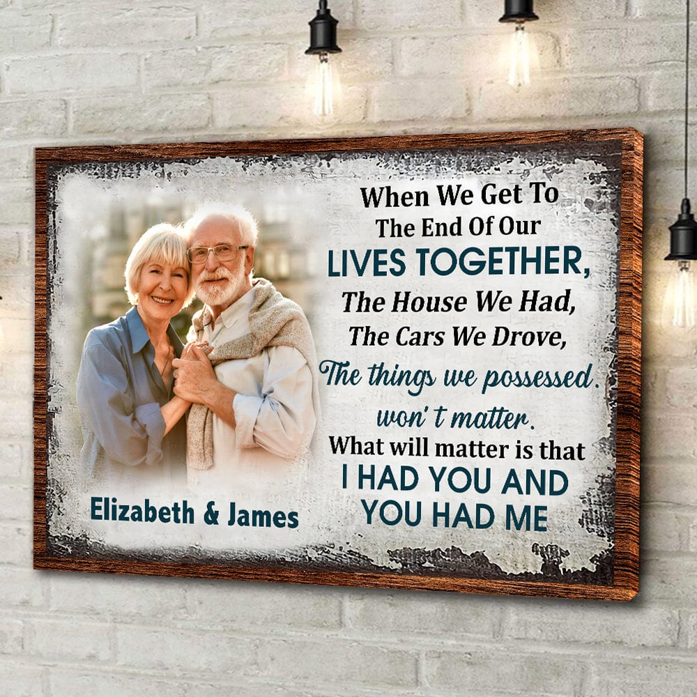 PRINTS10 Custom Photo When We Get Together Valentine Poster T286 890185