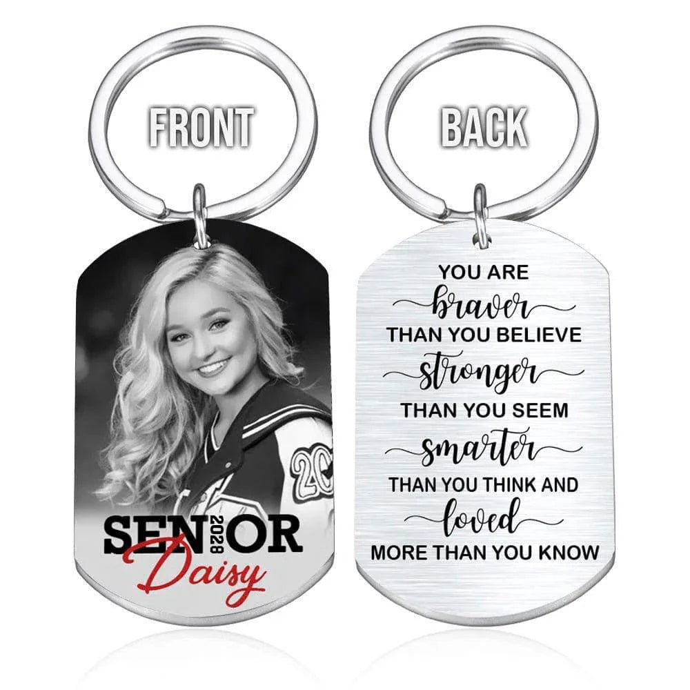 Personalized Graduation Photo Keychain for Daughter/Granddaughter image 6