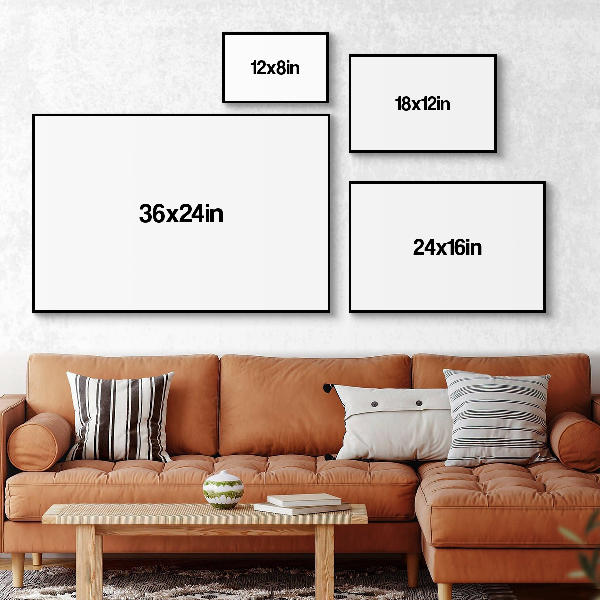 Family Gift Beach View - Personalized Customized Canvas - Warm Home Decoration For Family