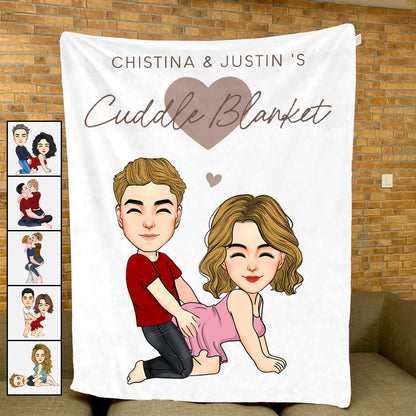Snuggle Together - Personalized Cuddle Blanket