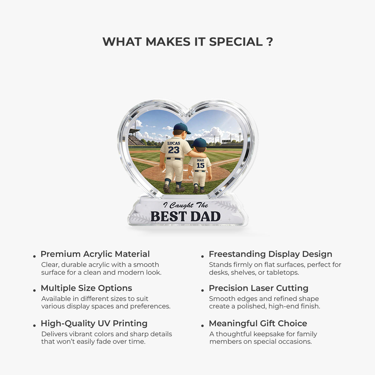 Plaque gift-ready design for Dad