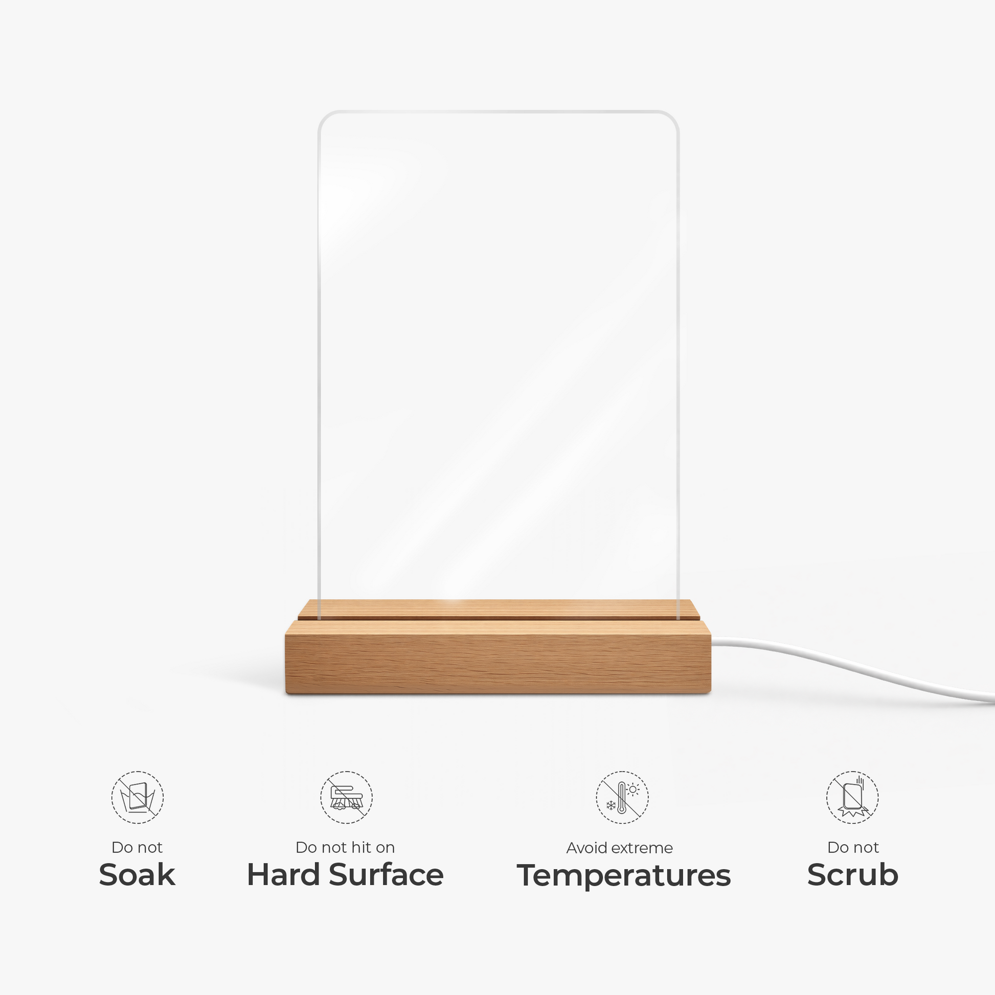 Personalized “Granny’s Garden” 3D Led Light - Mother’s Day Gift for Grandma & Mom