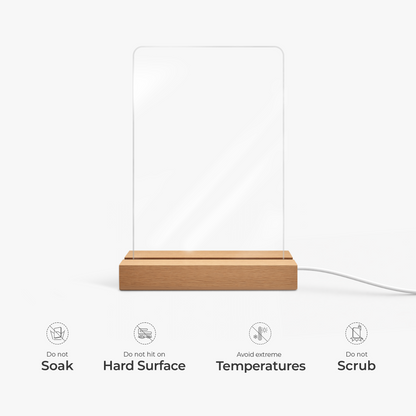 Personalized “Granny’s Garden” 3D Led Light - Mother’s Day Gift for Grandma & Mom