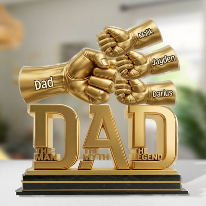 Plaque gift-ready design for Dad