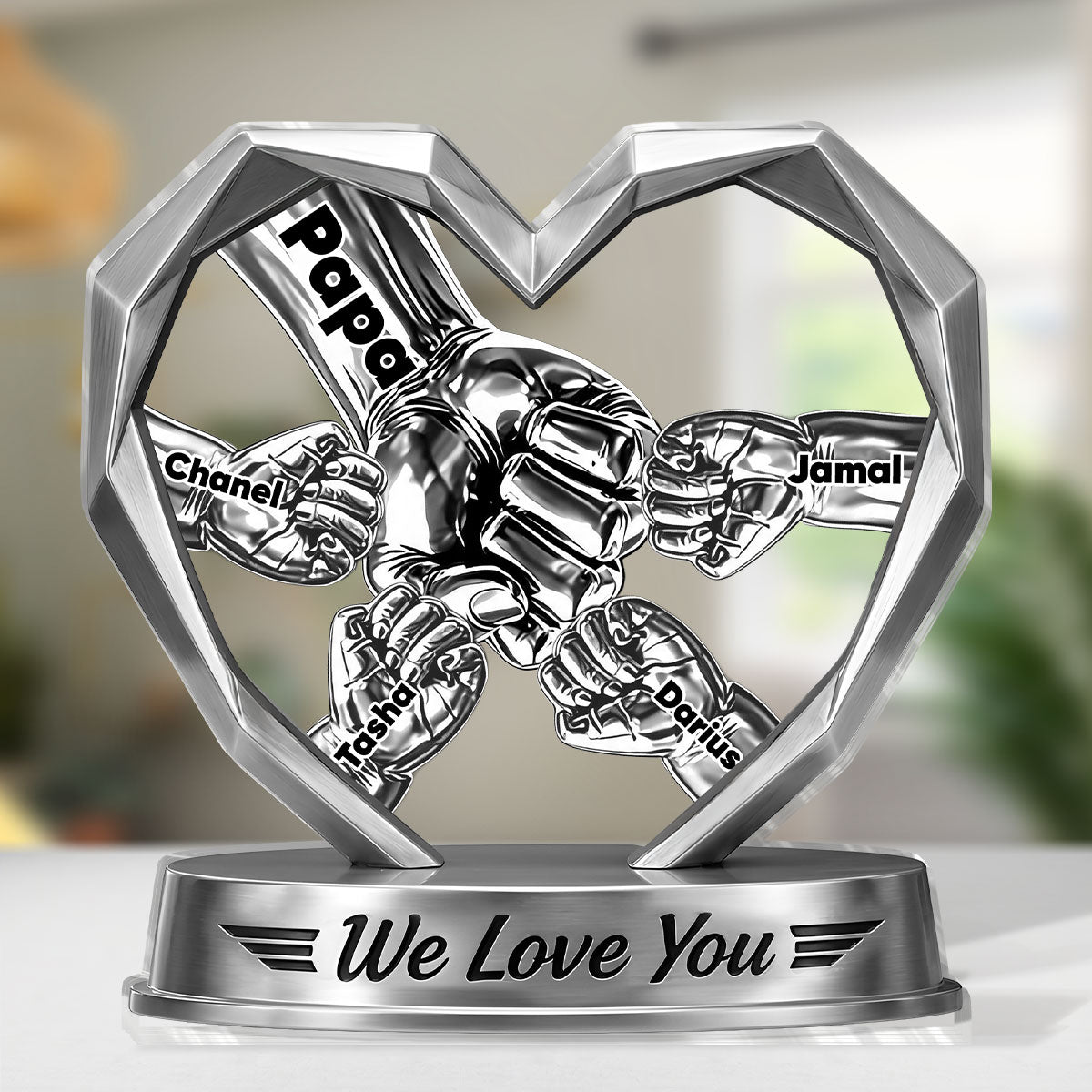 Plaque gift-ready design for Dad