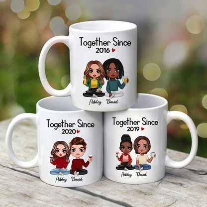 Personalized Anniversary Mug - Celebrate Your Journey Together!